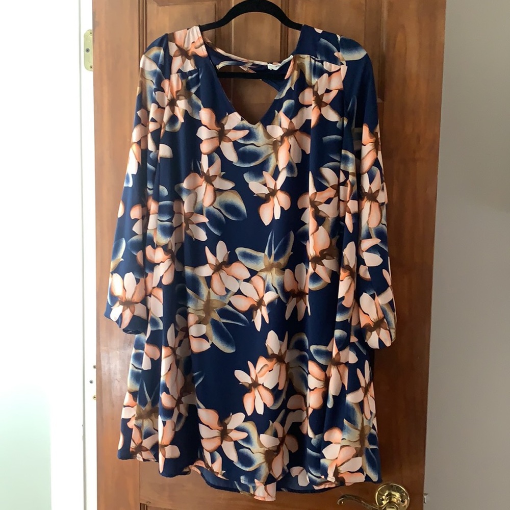 Long Sleeve Floral Dress